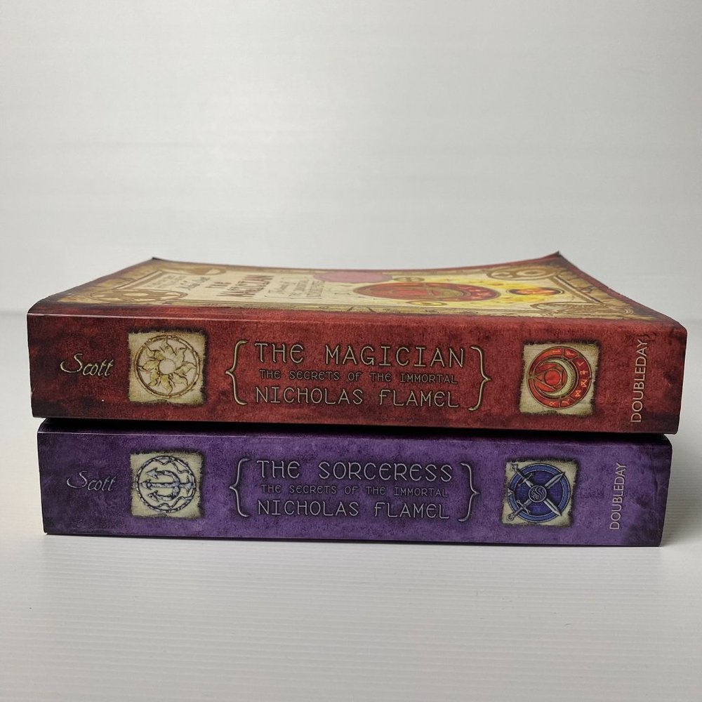 Secrets Of The Immortal Nicholas Flamel By Michael Scott Books 2 & 3 Medium PB - Picture 2 of 9